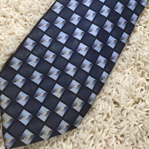 KILBURNE & FINCH Mens Silk Tie. Blue, Stylish, EUC